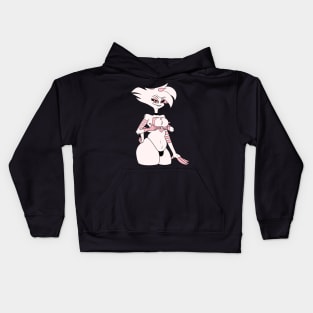 Pin Up Angel Dust Kids Hoodie